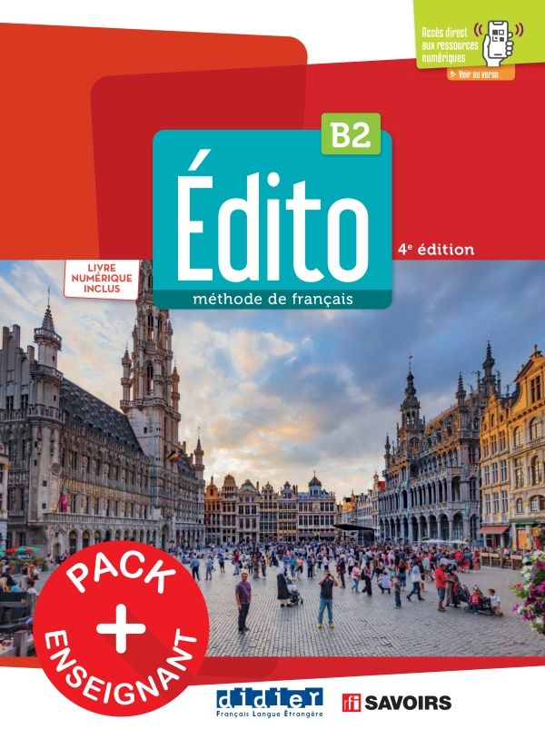 法语原版教材 2022年新版 Edito B2 Edition 2022 nouveau