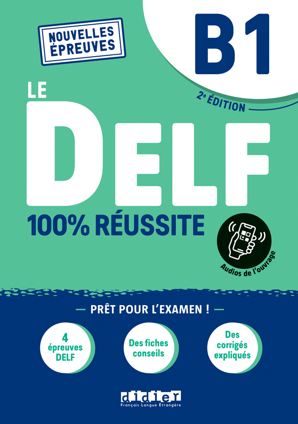 备考LE DELF B1 100% réussite 辅导书 2022