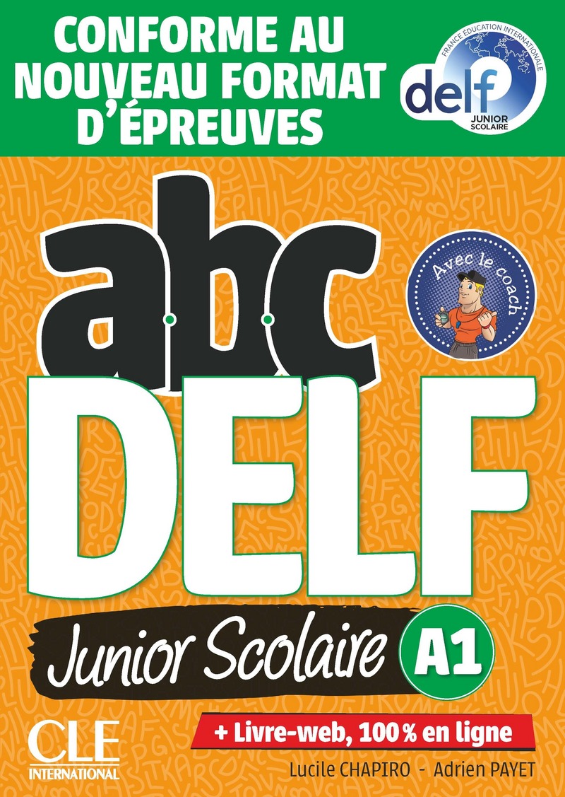 备考青少年的终身法语文凭考试A1适合12岁+ABC DELF Junior Scolaire A1