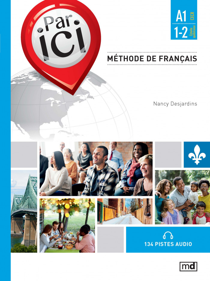 加拿大魁北克本地法语教材 Par Ici 1-2 A1