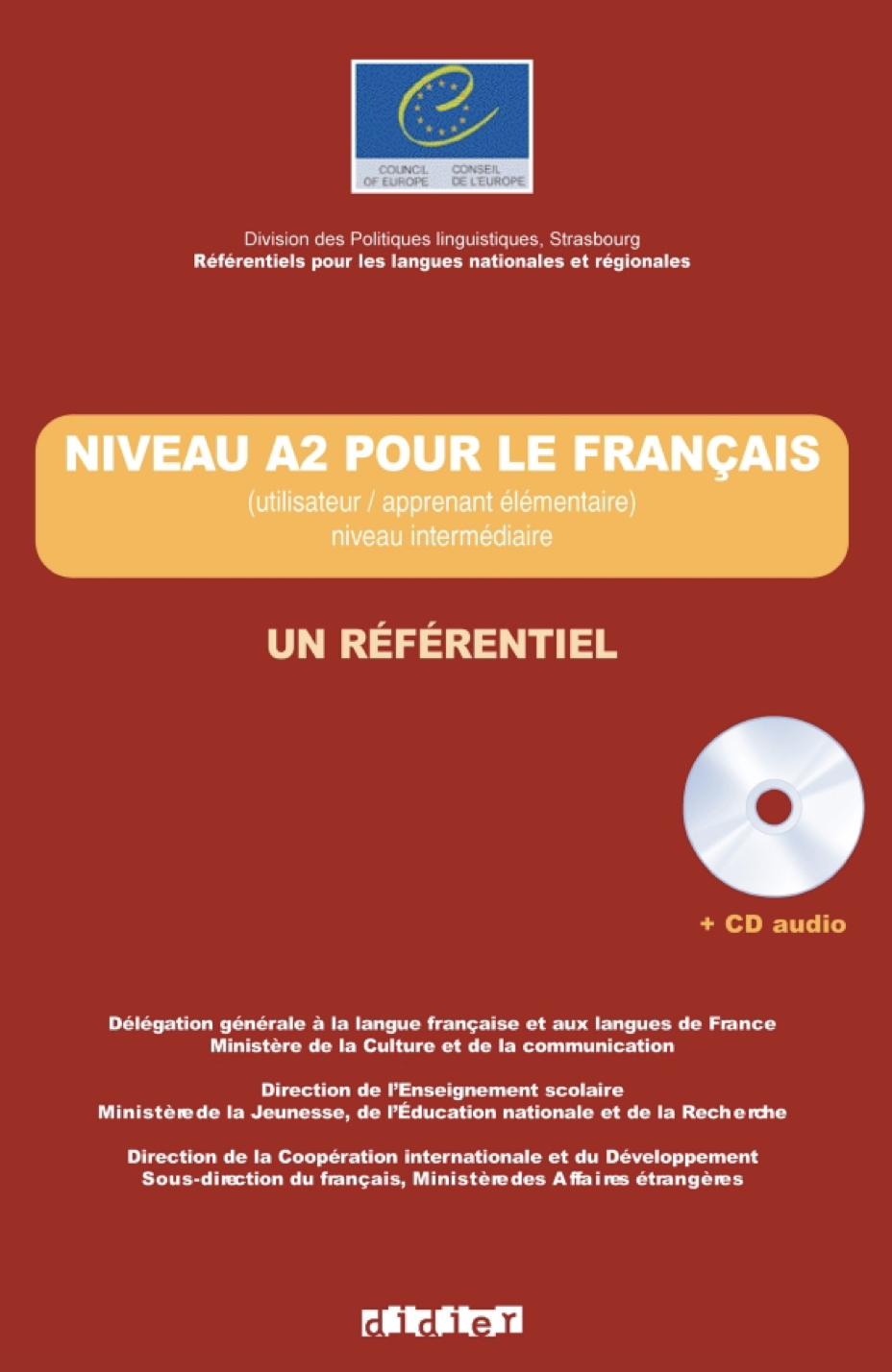 参照欧洲语言共同参考框架CEFR Niveau A2 pour le français