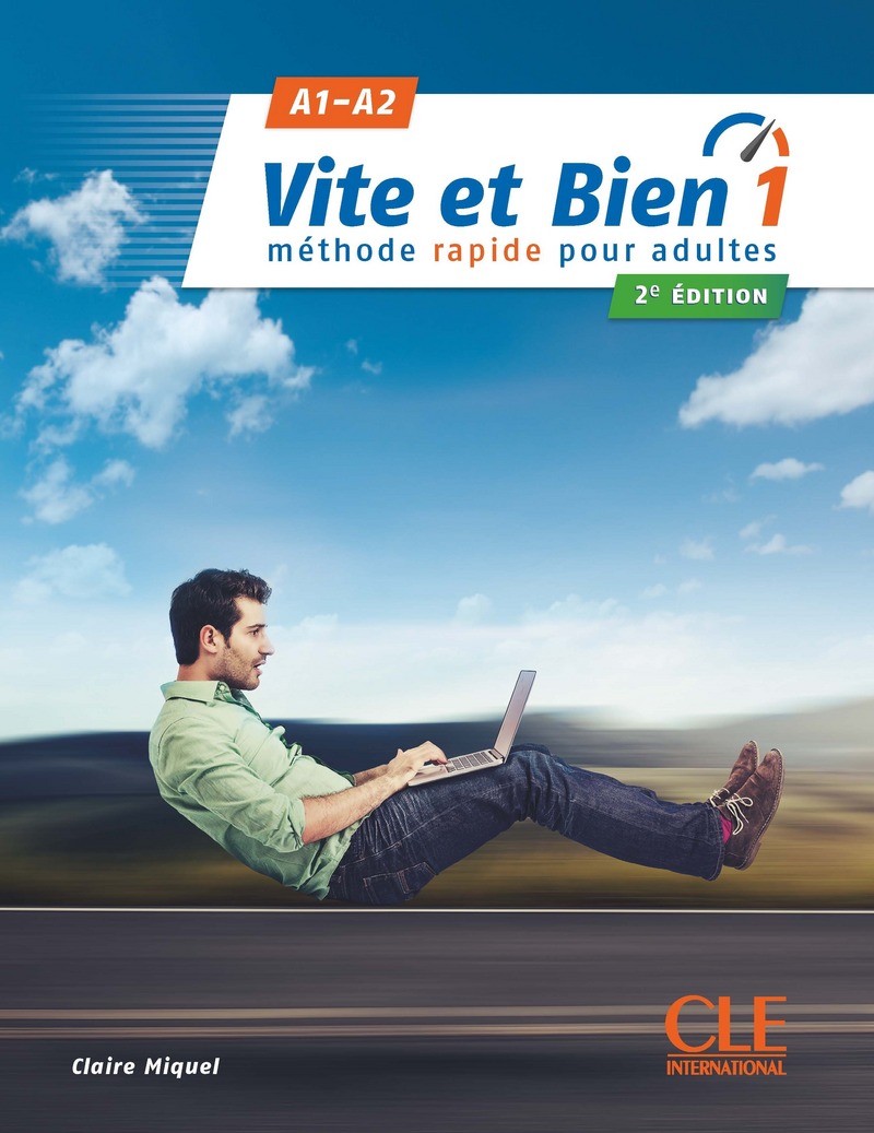 Vite et bien 1 第1册 A1-A2 2018年 2ème édition  CLE出版社