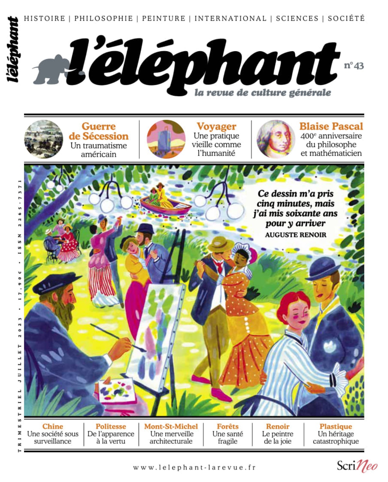 强烈推荐一本面向所有年龄段阅读的法语综合文化期刊 L'Éléphant 2015-2023年合集
