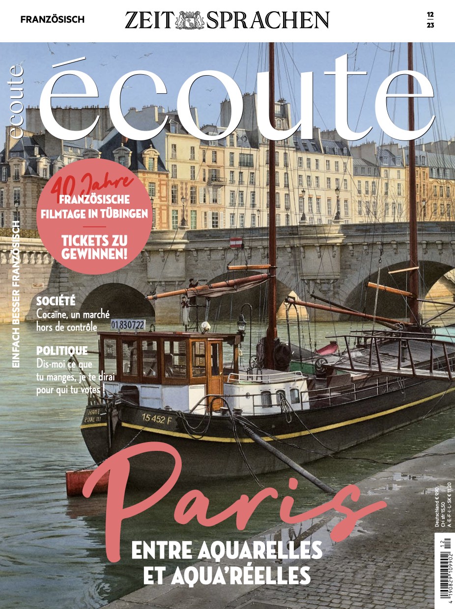 2023年第12期 Écoute(A2-C2) 法语学习杂志，每月必读 特刊内容超级丰富