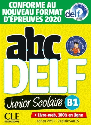 备考青少delf B1辅导书 ABC DELF Junior Scolaire B1 2020年
