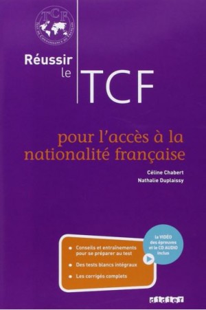 备考 tcf 辅导书 Réussir le TCF pour l’acces à la nationalité française