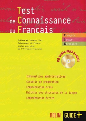 备考 tcf 辅导书 Test de connaissance du français TCF 