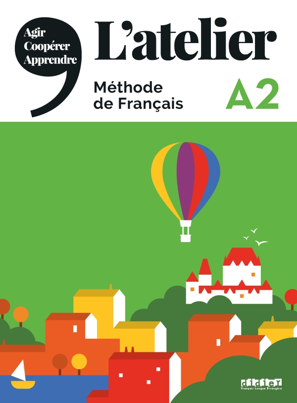 法语教材中的当红小生L'atelier A2 第二册 青少年和成人 Didier 2019-2021年