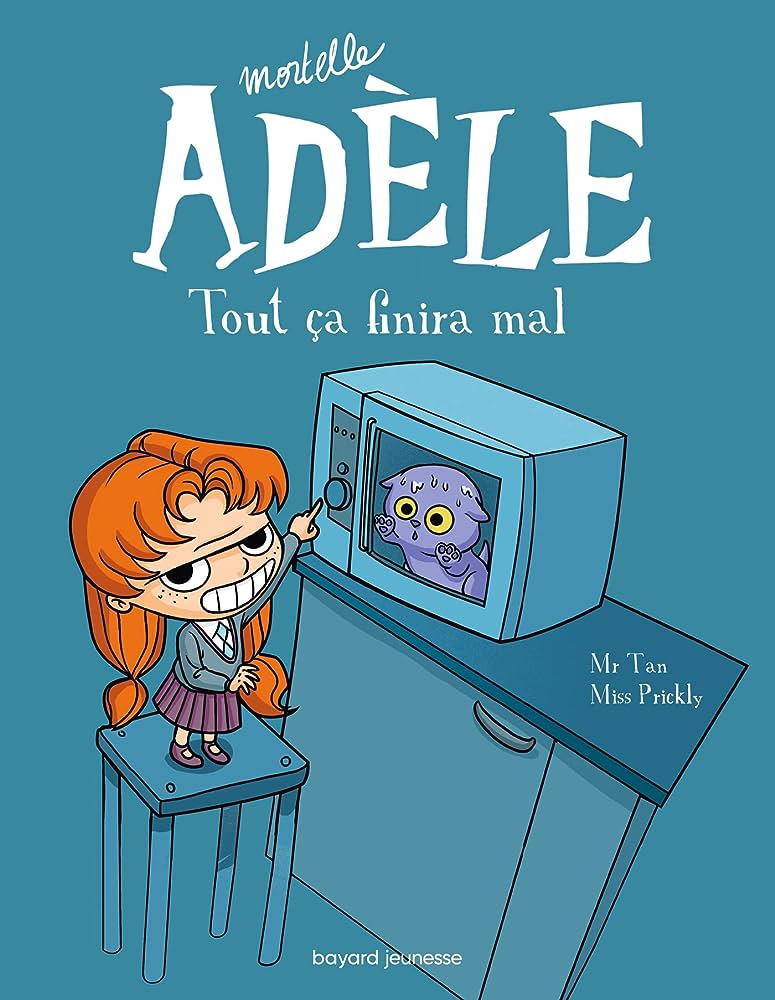 法语漫画|红遍法国儿(恶)童(魔)圈的幽默漫画《厌世小鬼阿黛儿 Mortelle Adèle 1 》