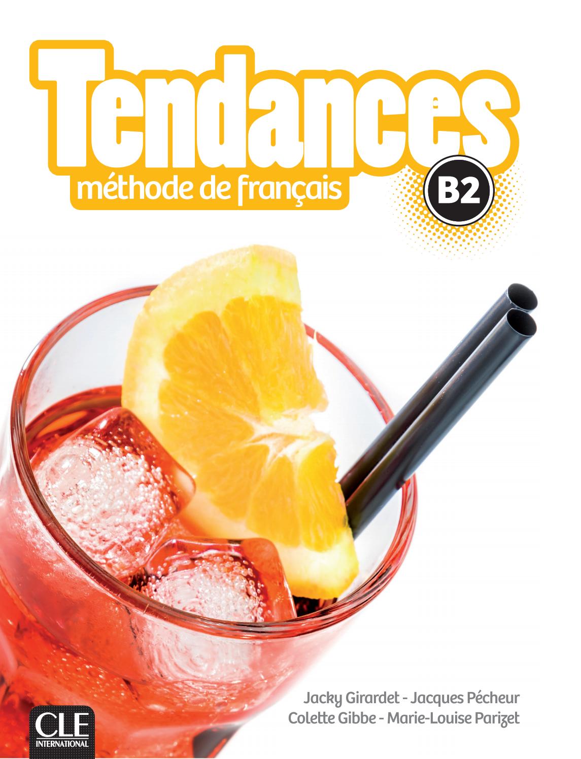 法语教材 |Tendances B2 青少年和成人 法语教材 Clé International出版社
