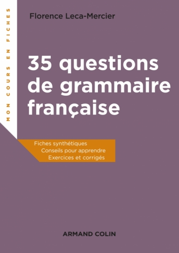 法语专业及老师必须要知道的35 个语法问题 35 questions de grammaire française