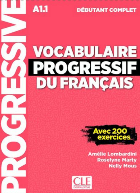 新版法语词汇渐进，法语词汇学习宝典|Vocabulaire progressif du français A1.1