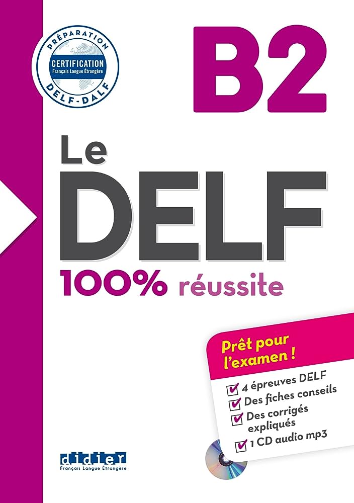 法语Delf/Dalf 考前准备书籍 Le DELF 100% réussite B2
