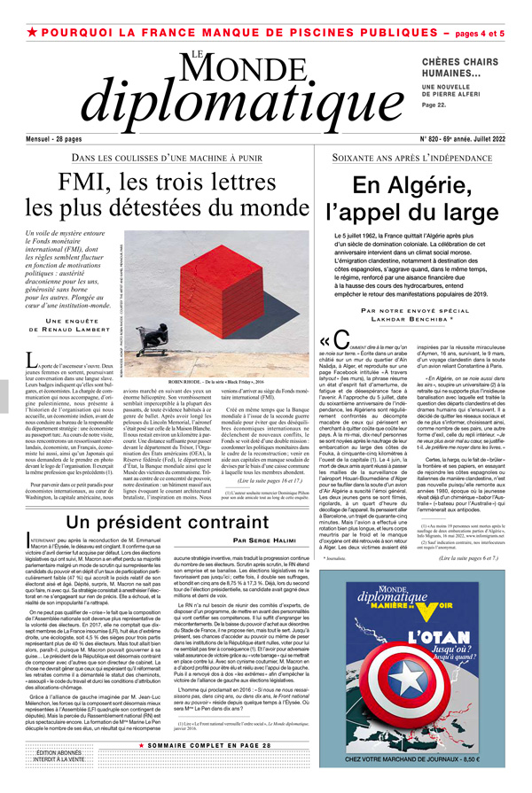 Le Monde diplomatique 2022年合集|读法语报纸扩充词汇量跟进热点问题