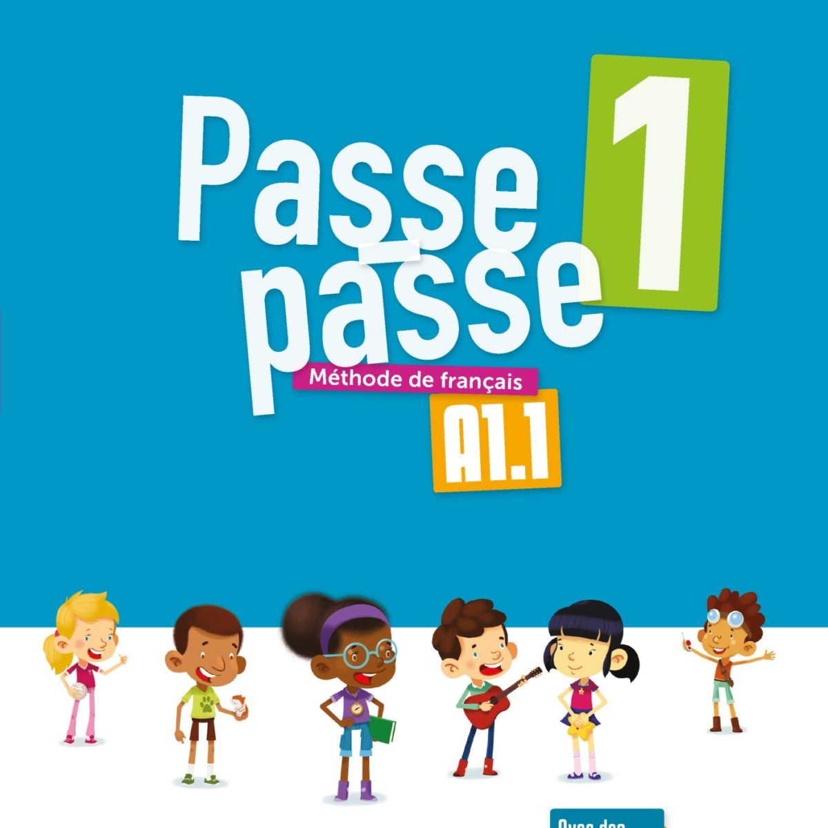 法国原版少儿教材 Passe-passe 1 A1.1 法语儿童班使用的教材