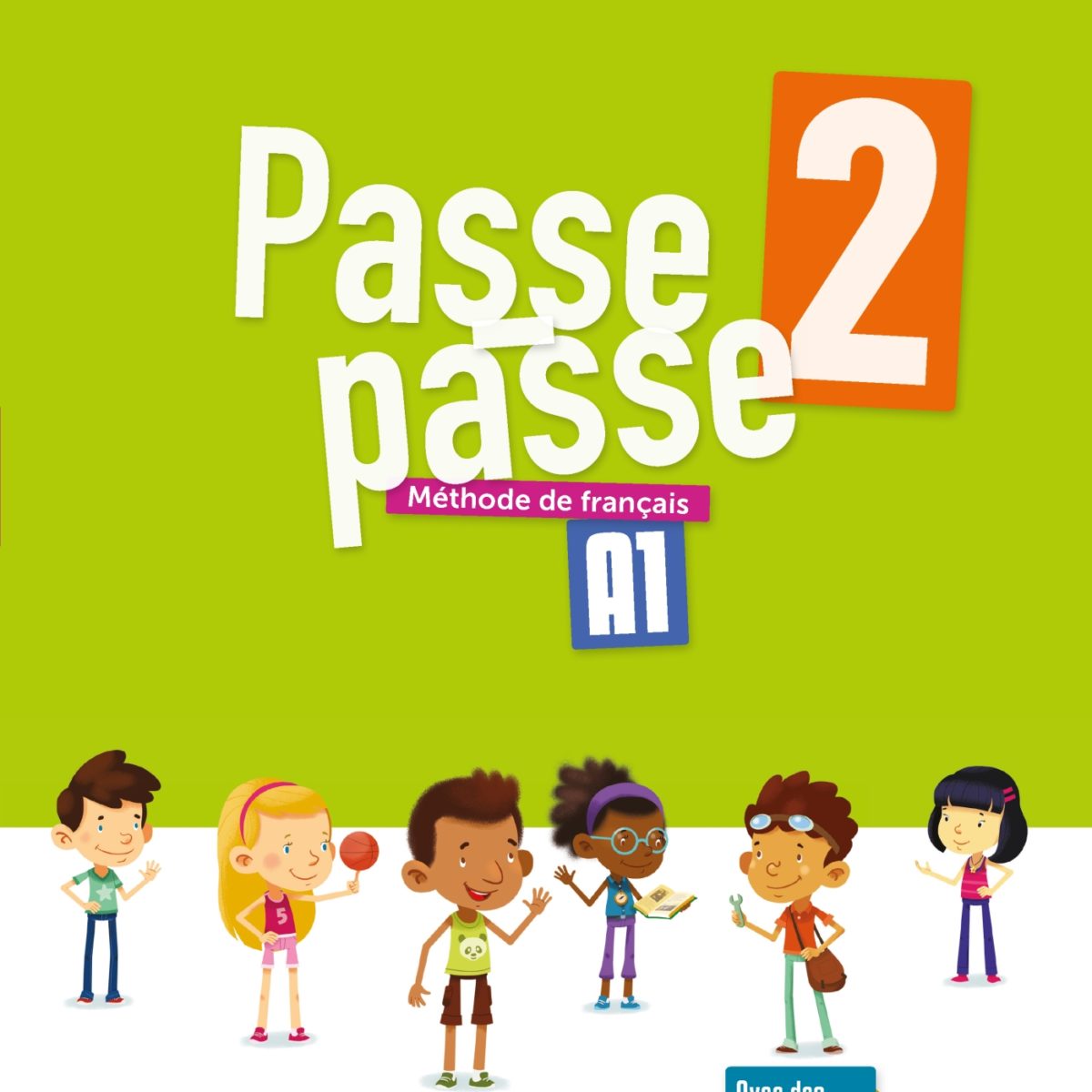 法国原版少儿教材 Passe-passe 2 A1 法语儿童班使用的教材