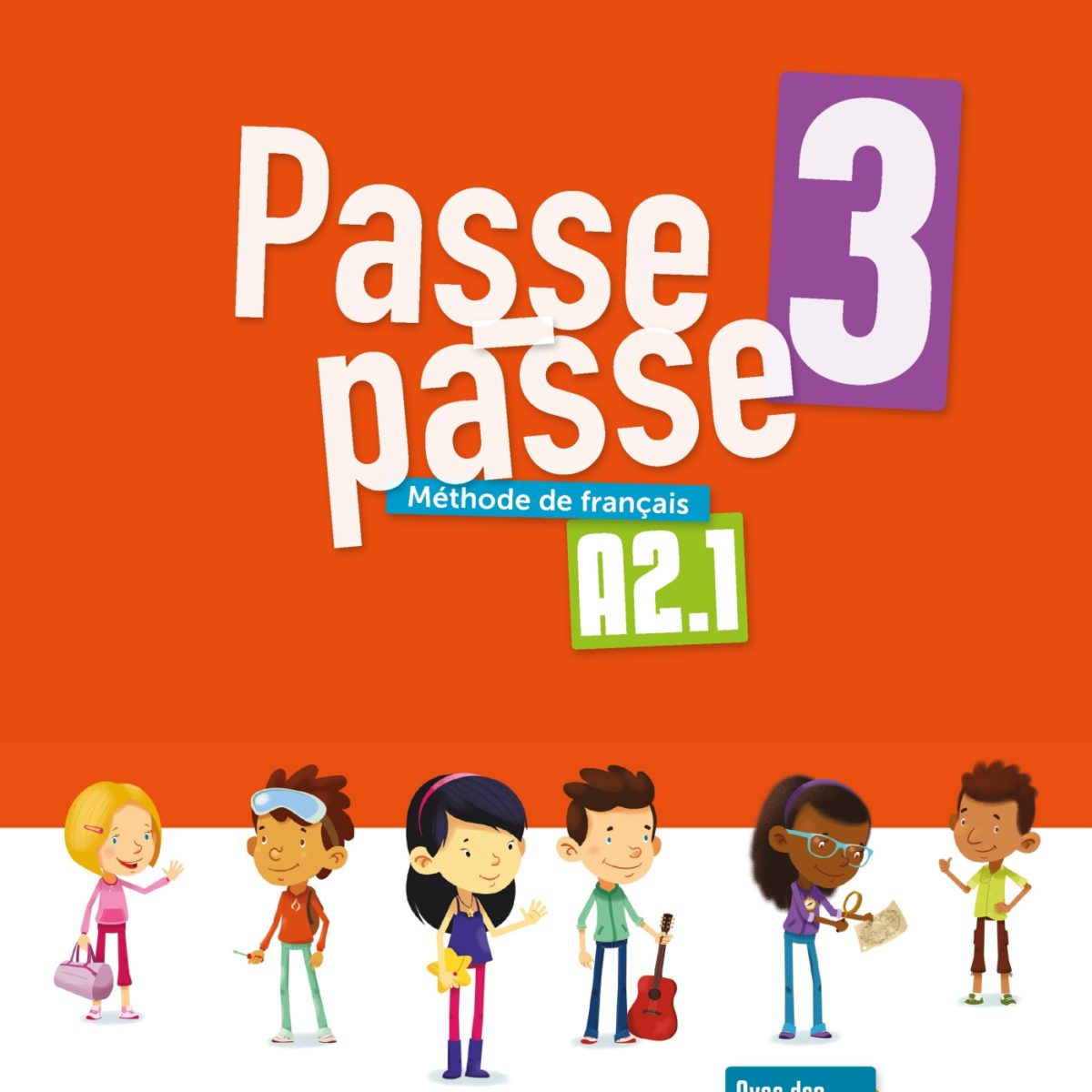 法国原版少儿教材 Passe-passe 3 A2.1 法语儿童班使用的教材