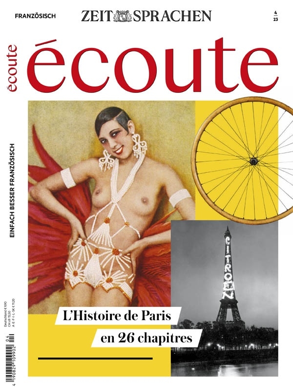 2023年第4期Écoute(A2-C2) 法语学习杂志，每月必读