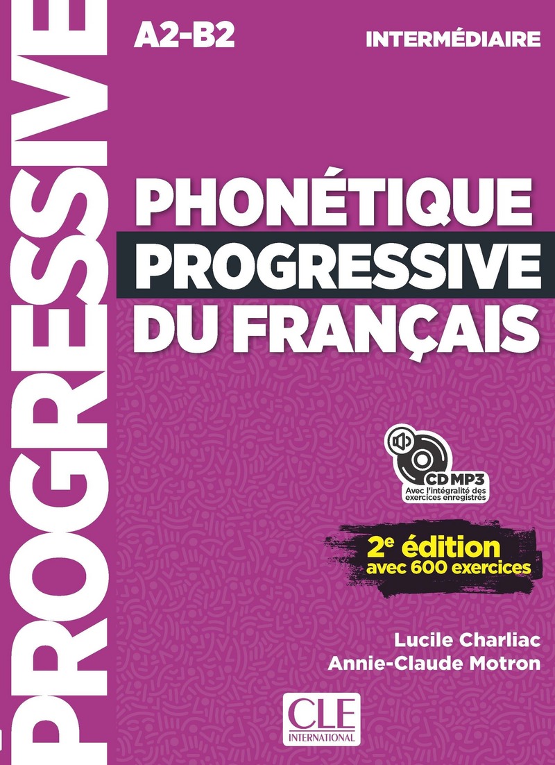 全面提升法语发音学习宝藏书Phonétique progressive du françaisA2B2法语语音渐进中级