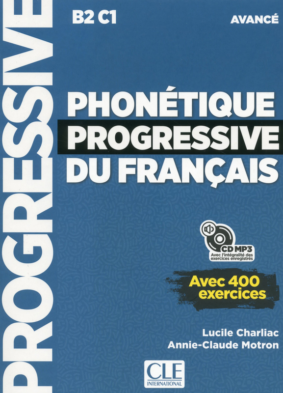 全面提升法语发音学习宝藏书Phonétique progressive du français B2C1法语语音渐进高级