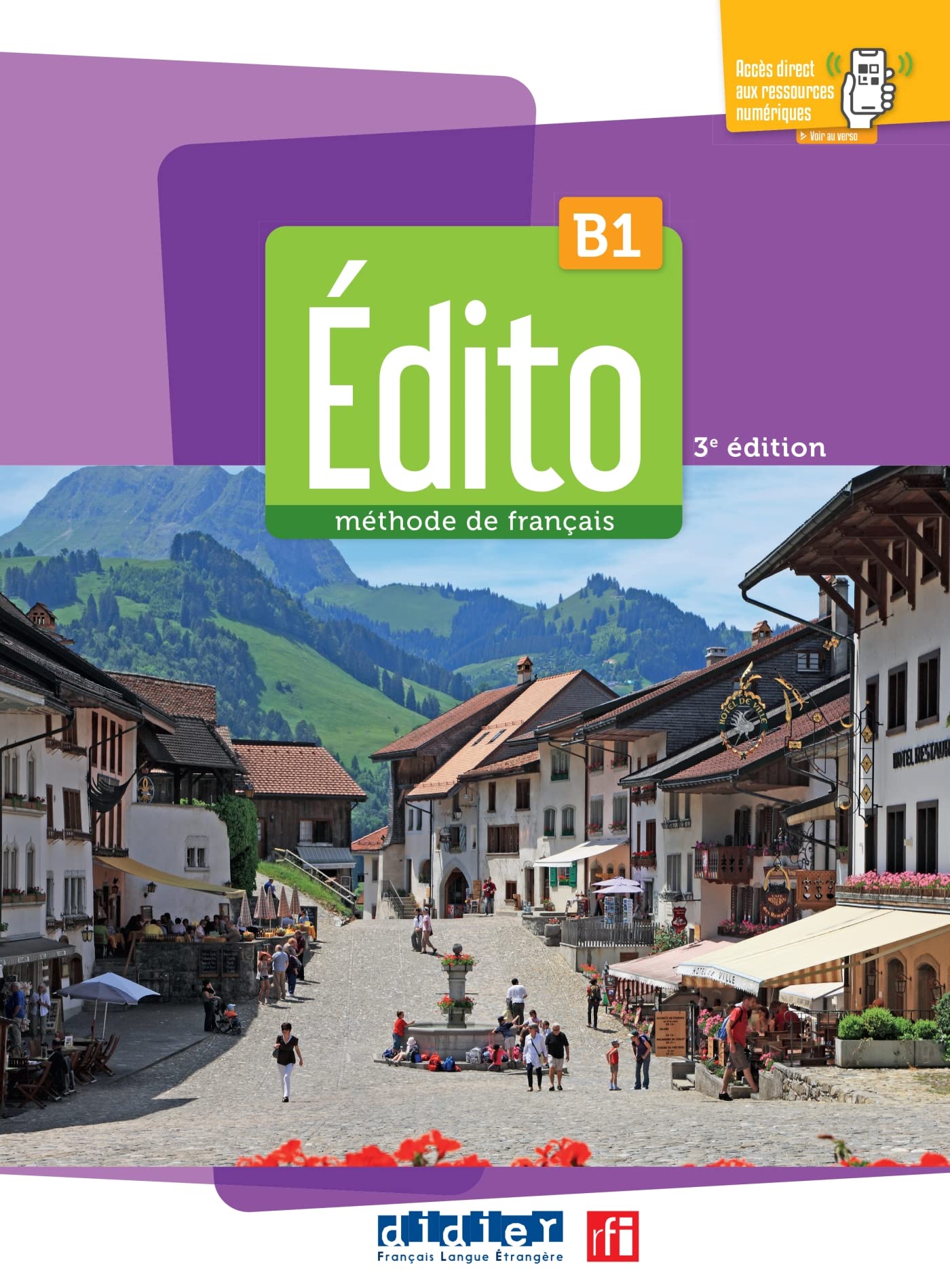 法语原版教材 2022年新版 Edito B1 Edition 2022 nouveau