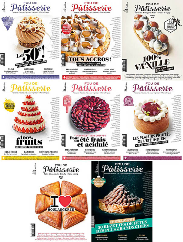 法语|法国专业甜点杂志 Fou de Pâtisserie 2022年