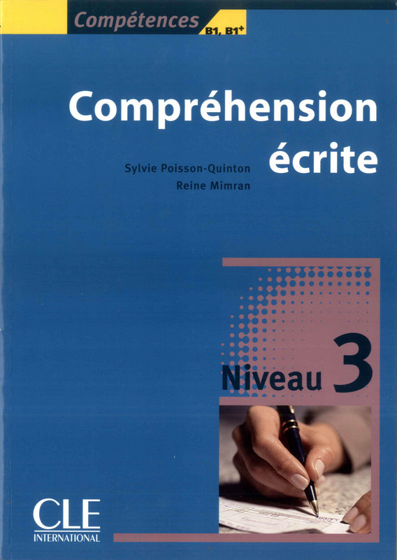 法语教材|Compréhension écrite 3 阅读练习  (B1) CLE出版