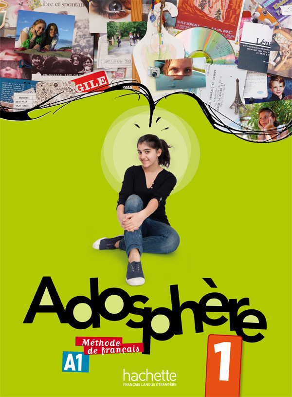 法语教材|Adosphère1 (A1)青少年法语教材 Hachette出版社