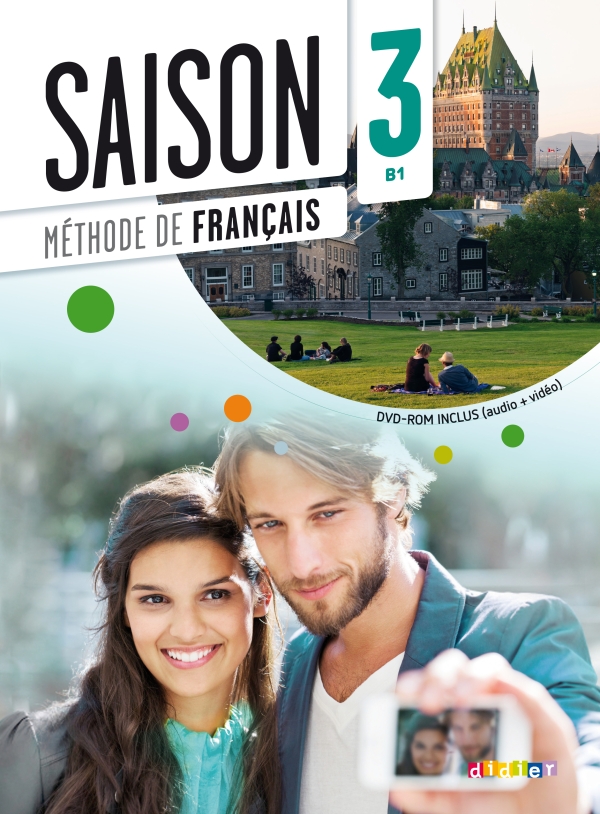 法语教材 |Saison 3  B1 青少年和成人 法语教材 Didier出版社